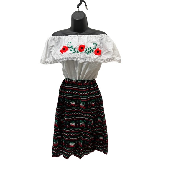 MEXICAN Cambaya dress SIZE s Handmade- Beautiful style- - Picture 1 of 12